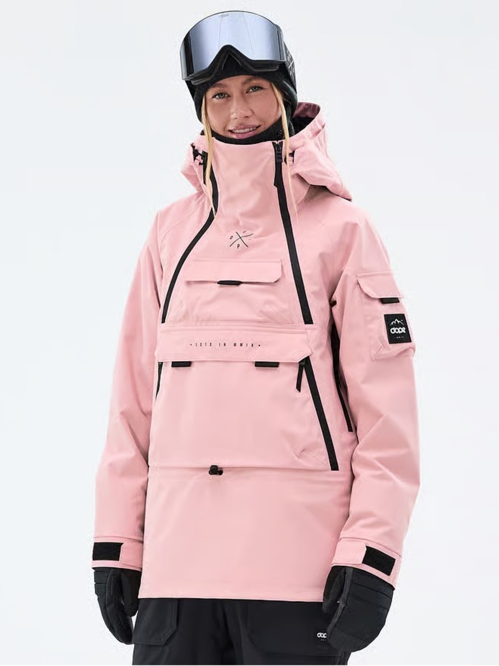 DOPE Soft Pink Akin Snow Jacket